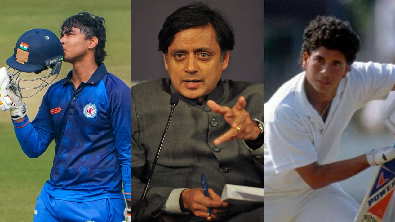 Shashi Tharoor backs Vaibhav Sooryavanshi to play for India; calls him a prodigy at par with Sachin Tendulkar at same age