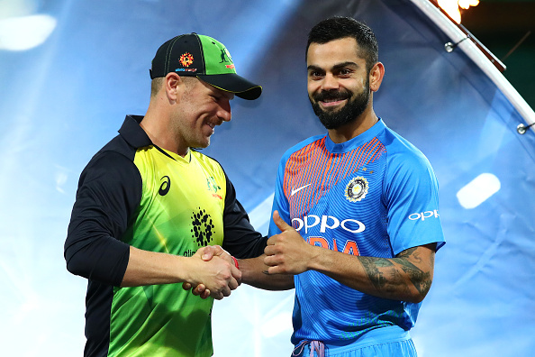 India and Australia shared the three-match T20I series | Getty