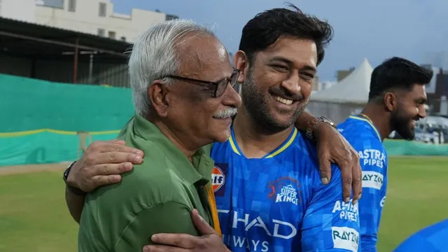 Kasi Viswanathan and MS Dhoni | CSK X