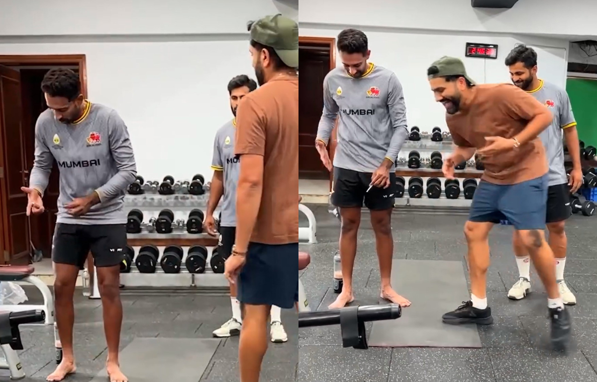 Rohit Sharma got Dhawal Kulkarni to get click the pen twice and get shocked | Instagram 