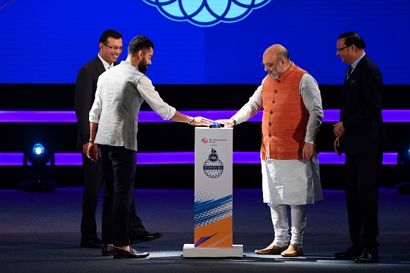 Virat Kohli with Amit Shah | Getty