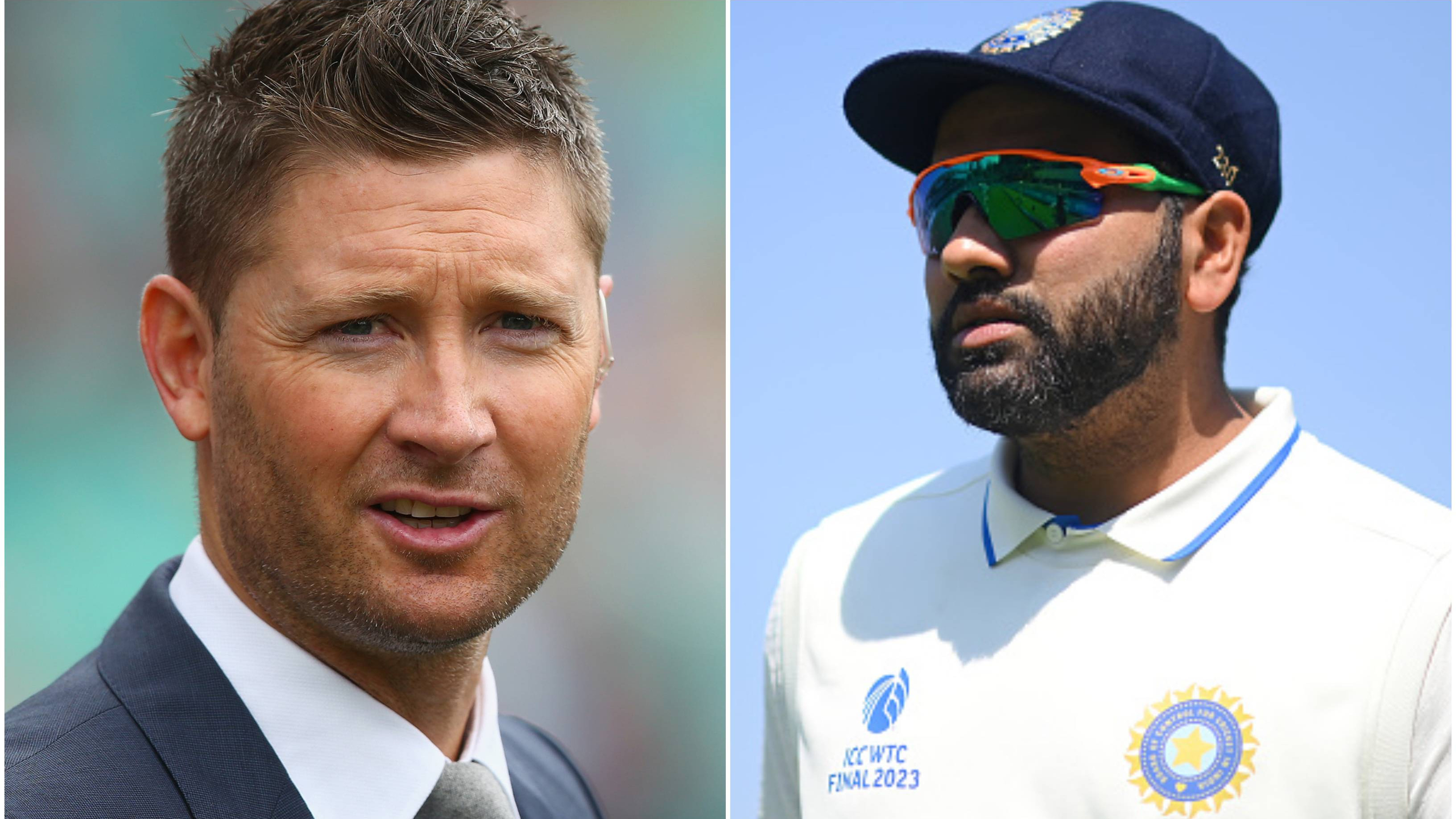 “Losing one off final doesn't make him a bad captain,” Michael Clarke defends Rohit Sharma 