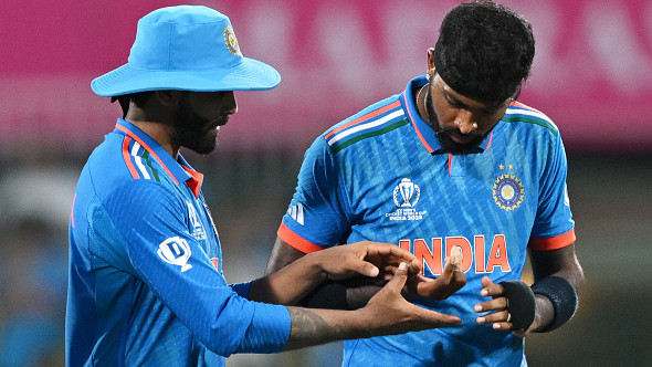 CWC 2023: “Just a bruise”- Hardik Pandya updates on his finger injury