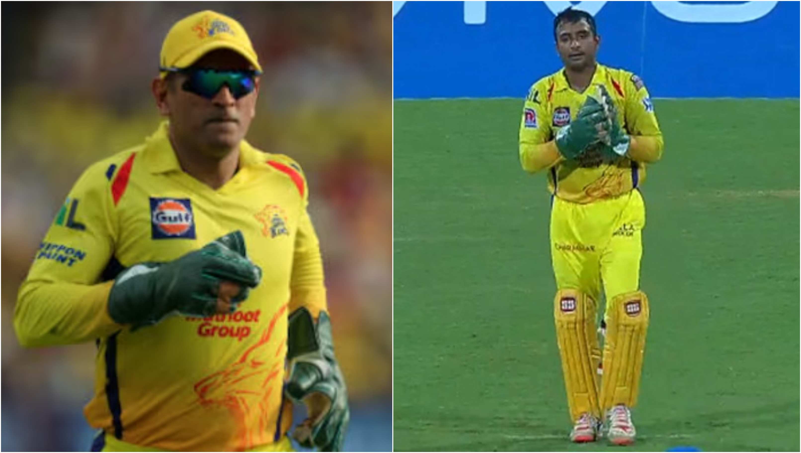 MS Dhoni and Ambati Rayudu | X