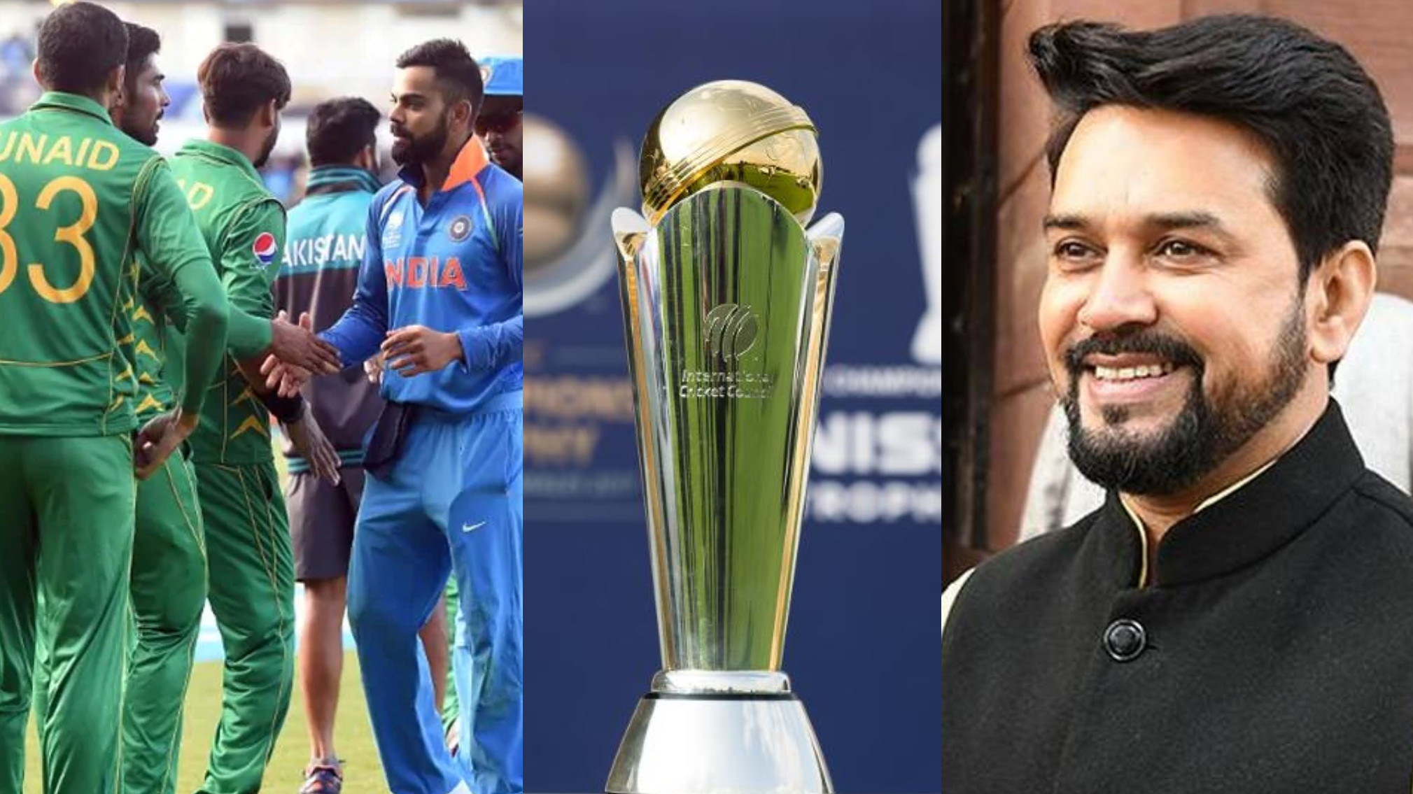 Indian government to decide on participation in Champions Trophy 2025 in Pakistan- Anurag Thakur