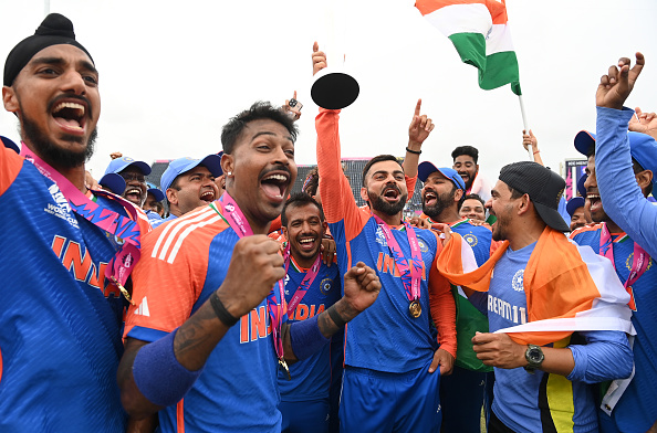 India defeated South Africa to win the T20 World Cup 2024 | Getty