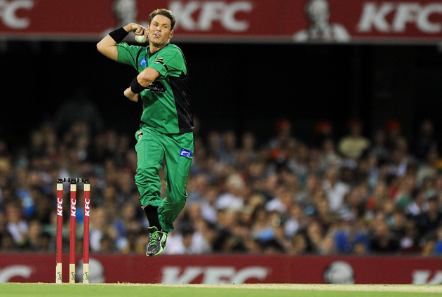 Shane Warne for Melbourne Stars in BBL | Twitter