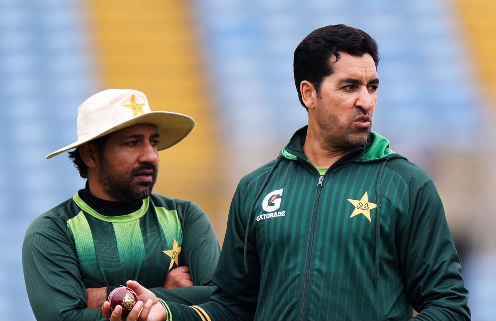 Sarfaraz Ahmed and Umar Gul | X
