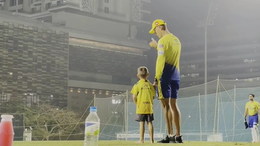 IPL 2022: WATCH - Dwaine Pretorius' son shows his skills at CSK's practice session