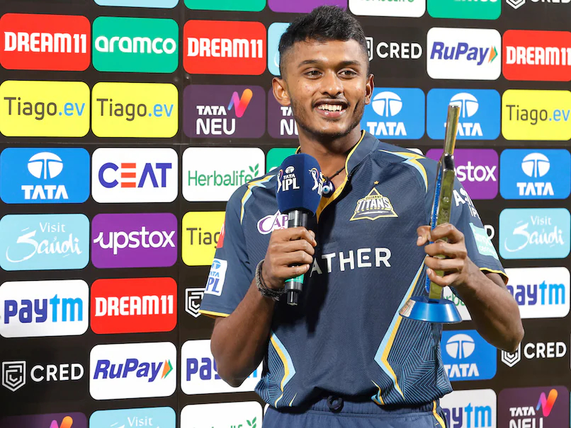 Sai Sudharsan was Player of the Match for his unbeaten fifty in GT's win over DC | IPL-BCCI