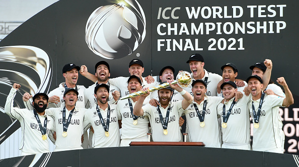 New Zealand won the ICC World Test Championship Mace | Getty Images