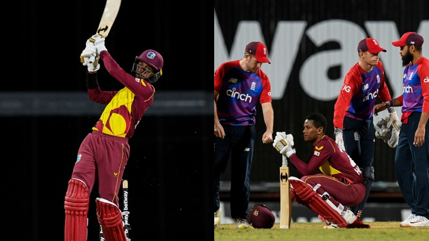 WI v ENG 2022: WATCH - 30 needed off final over, West Indies lose by just 1 run