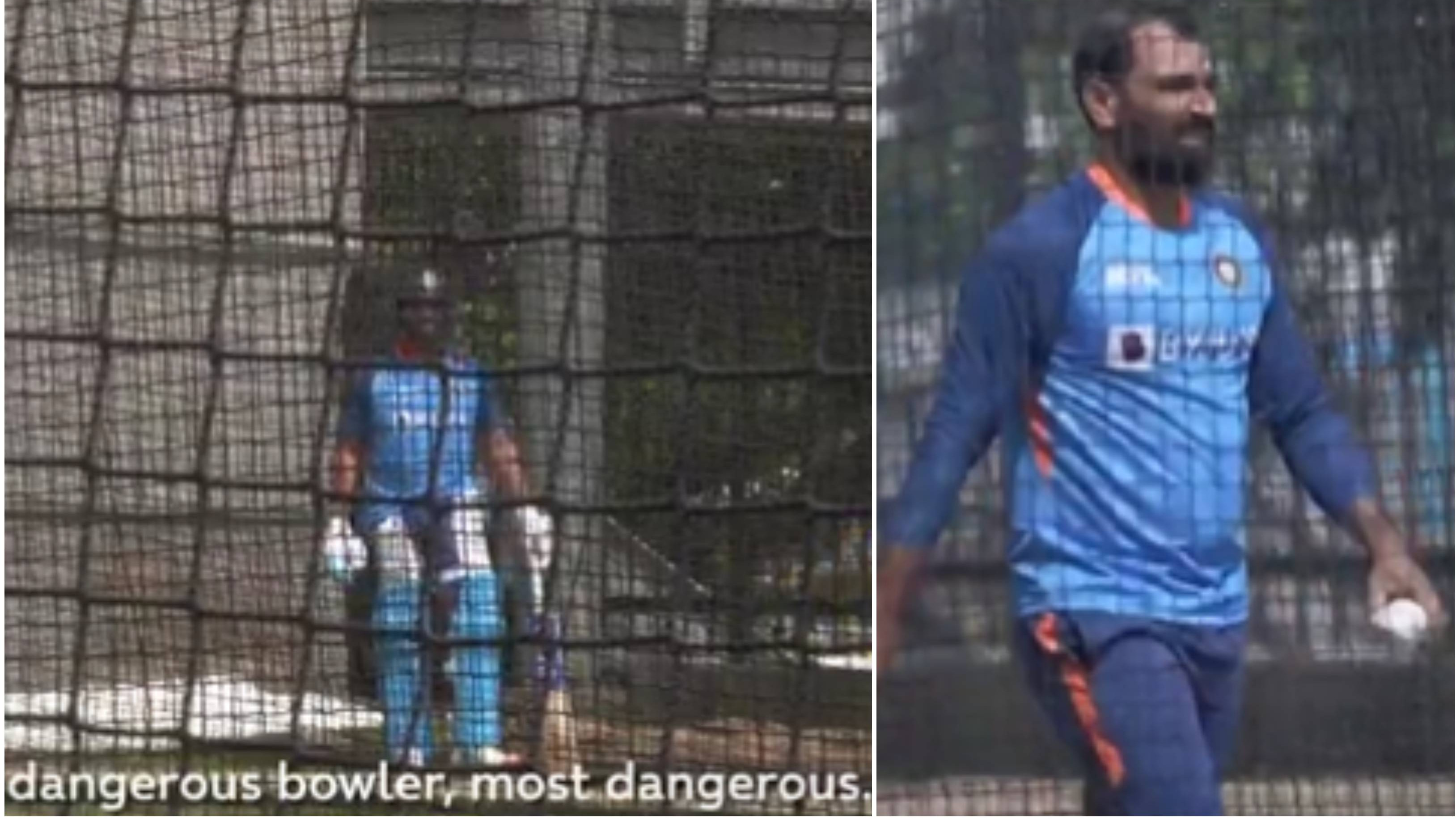 T20 World Cup 2022: WATCH – “Ye to danger bowler hai,” says Rohit Sharma while facing Shami in the nets