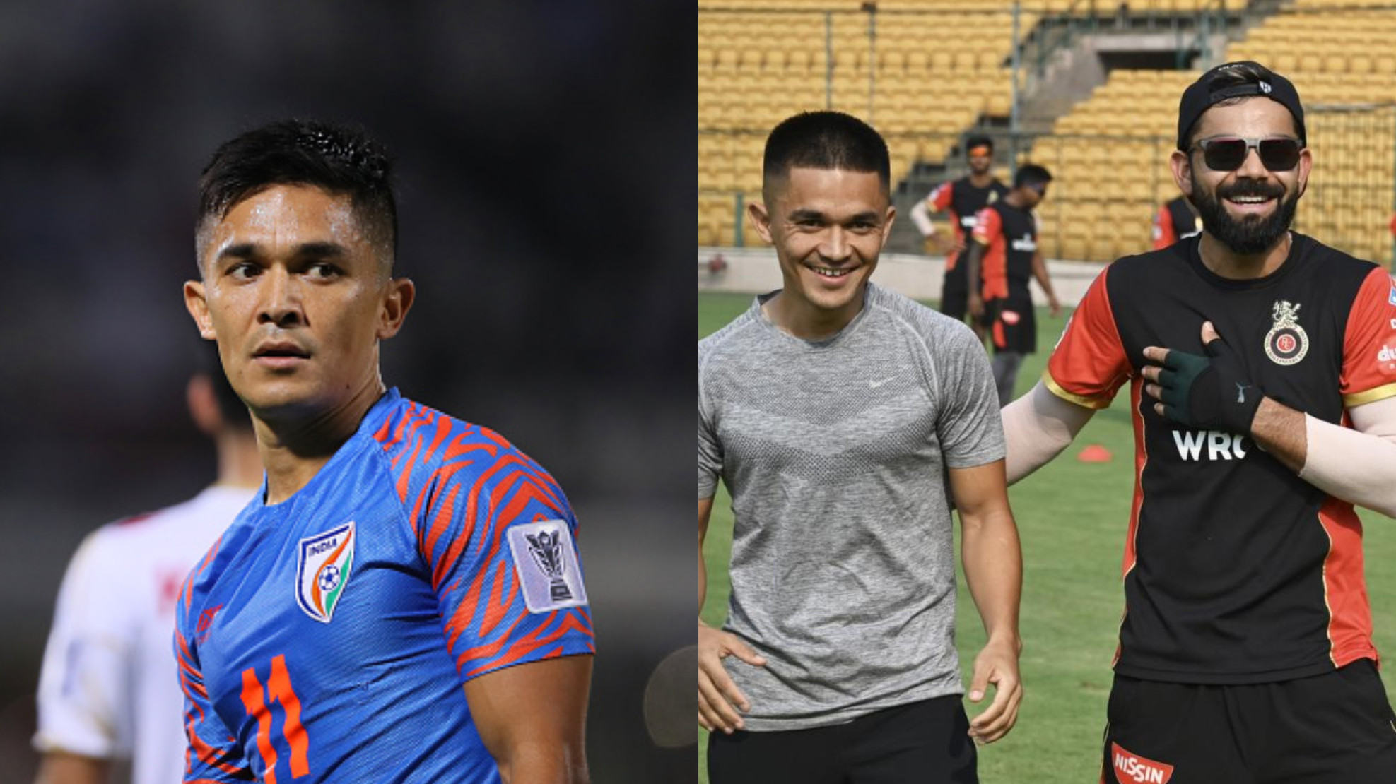 'My brother, proud'- Virat Kohli reacts as India football legend Sunil Chhetri announces retirement