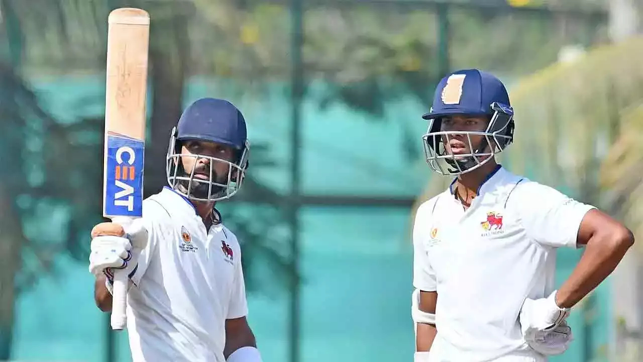 Ajinkya Rahane scored a double century v Hyderabad for Mumbai | PTI