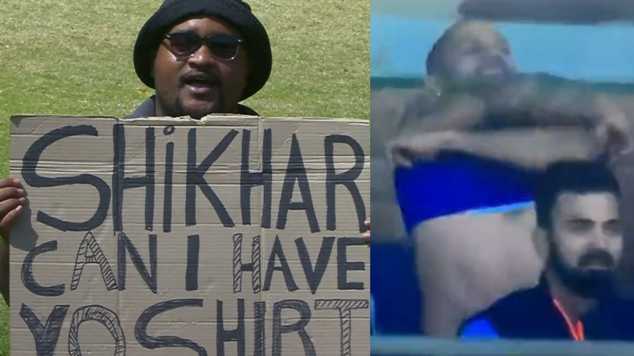 ZIM v IND 2022: WATCH- Shikhar Dhawan’s hilarious reaction to a fan asking for his shirt