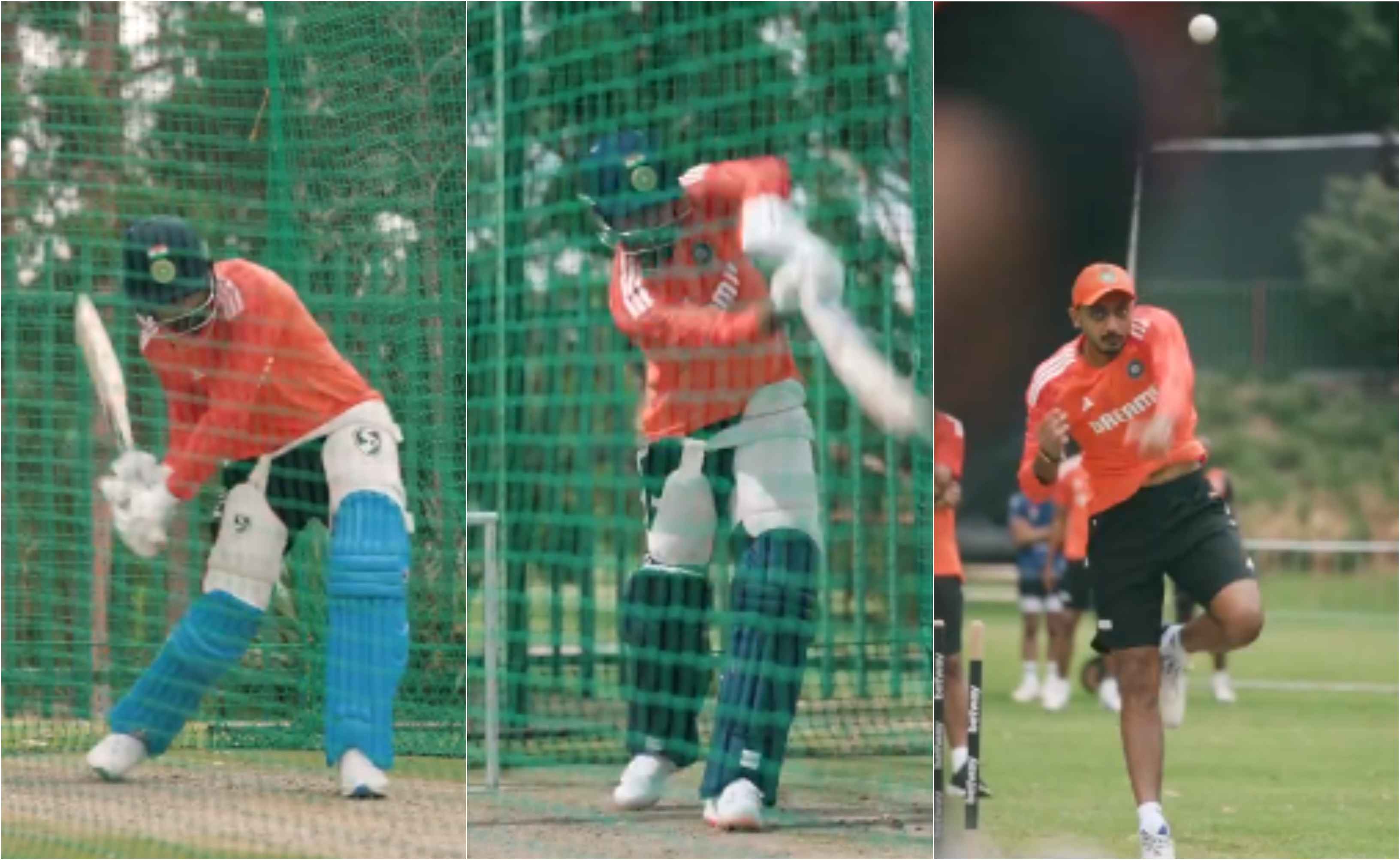 Indian players honing their skills in the nets | BCCI