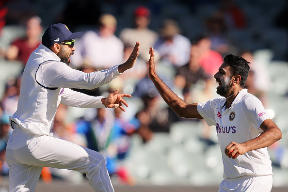 R Ashwin celebrates a wicket | Getty