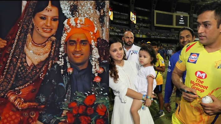 CSK lead the wishes for MS Dhoni and Sakshi on their 11th wedding anniversary