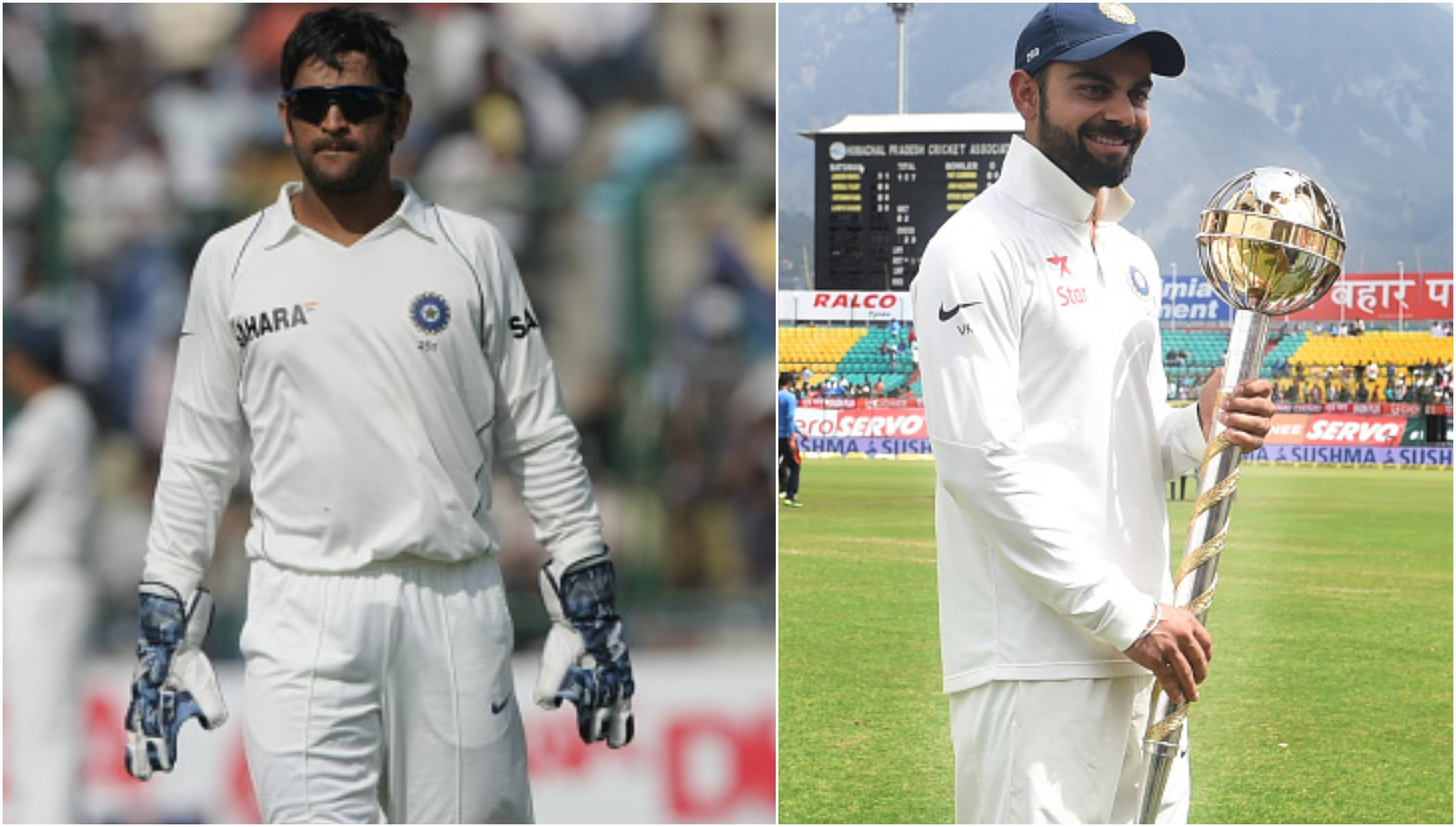 MS Dhoni and Virat Kohli | Getty