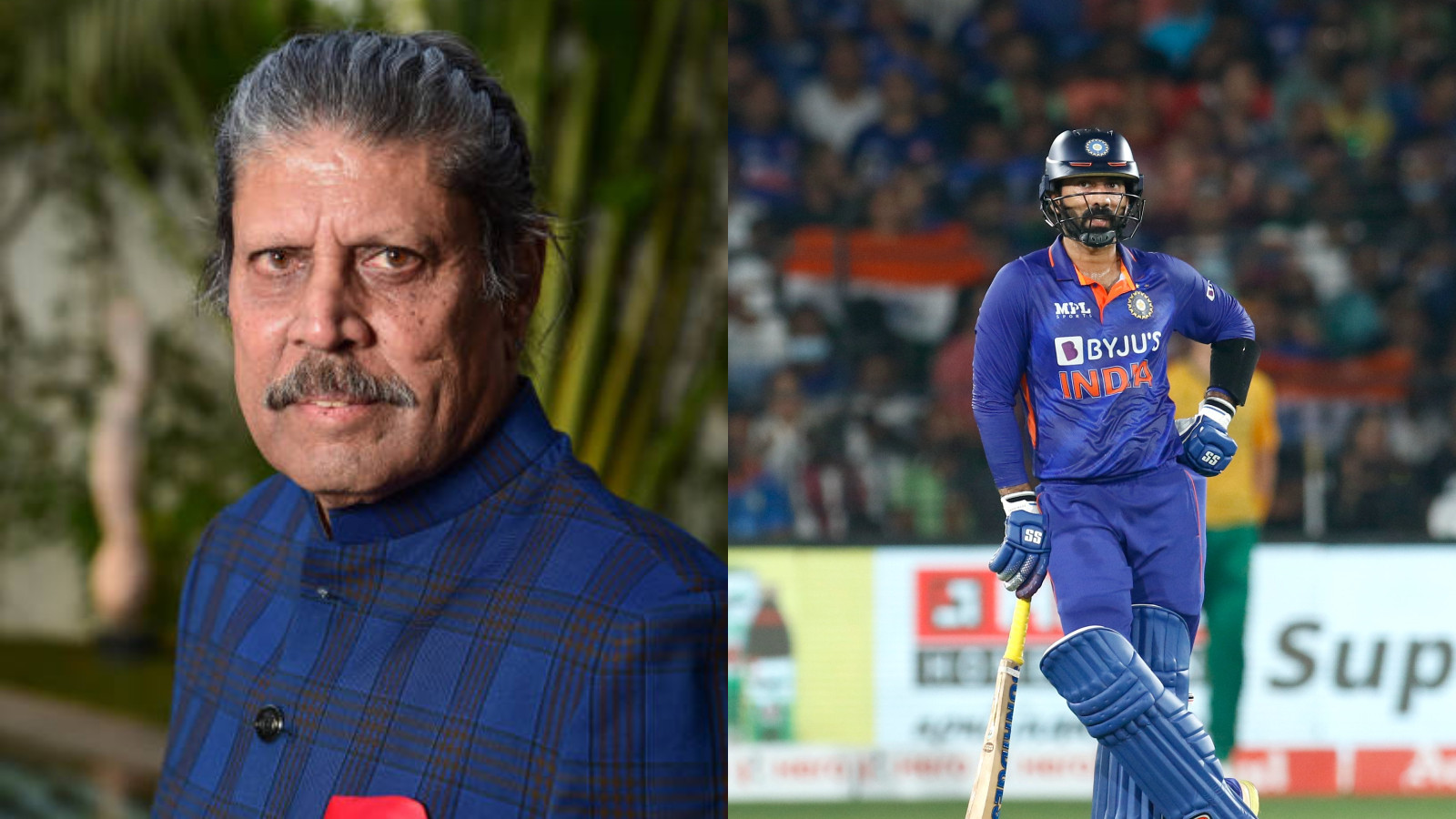 IND v SA 2022: Kapil Dev richly praises Dinesh Karthik for forcing his way into Indian team with his performances