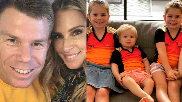 IPL 2020: WATCH - David Warner's daughters are ready to cheer for SRH against KXIP