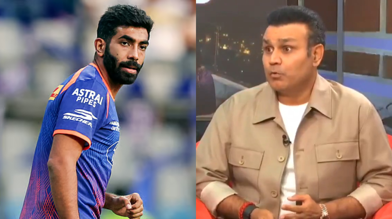 Sehwag's slip of tongue while talking about Bumrah went viral on social media | X