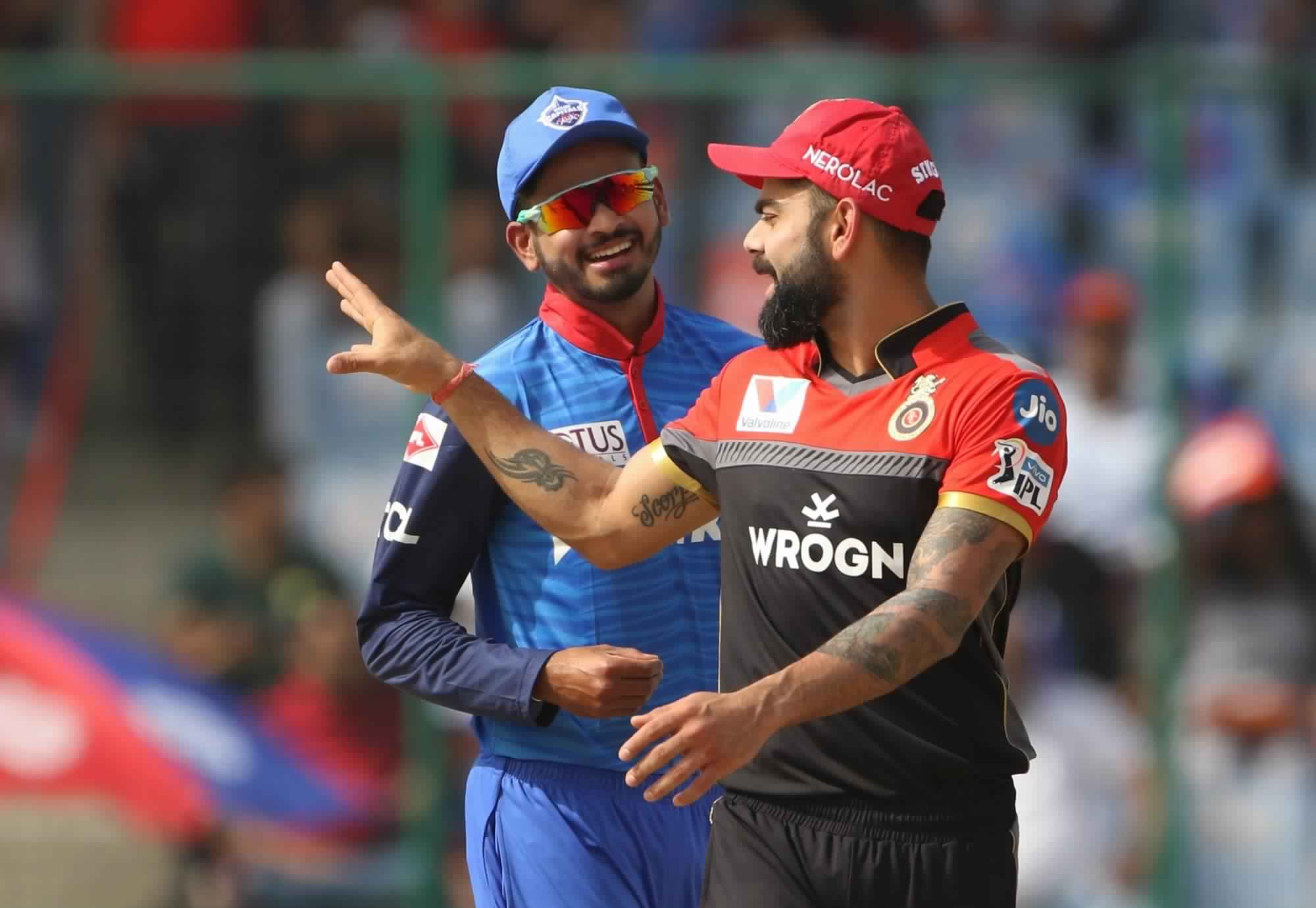 Virat Kohli with Shreyas Iyer during IPL 2019 | AFP