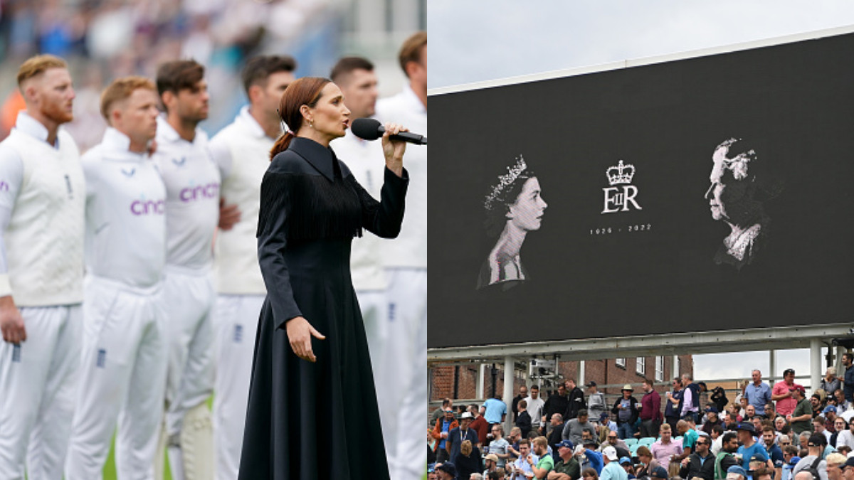 ENG v SA 2022: WATCH- England pays emotional tribute to late Queen Elizabeth II at the Oval