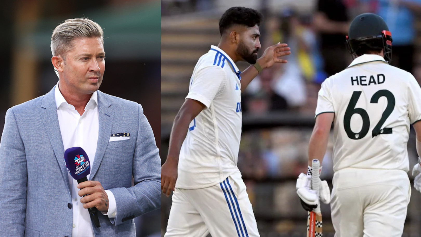 BGT 2024: ‘Mohammed Siraj should be fined’- Michael Clarke surprised with ICC letting India pacer go