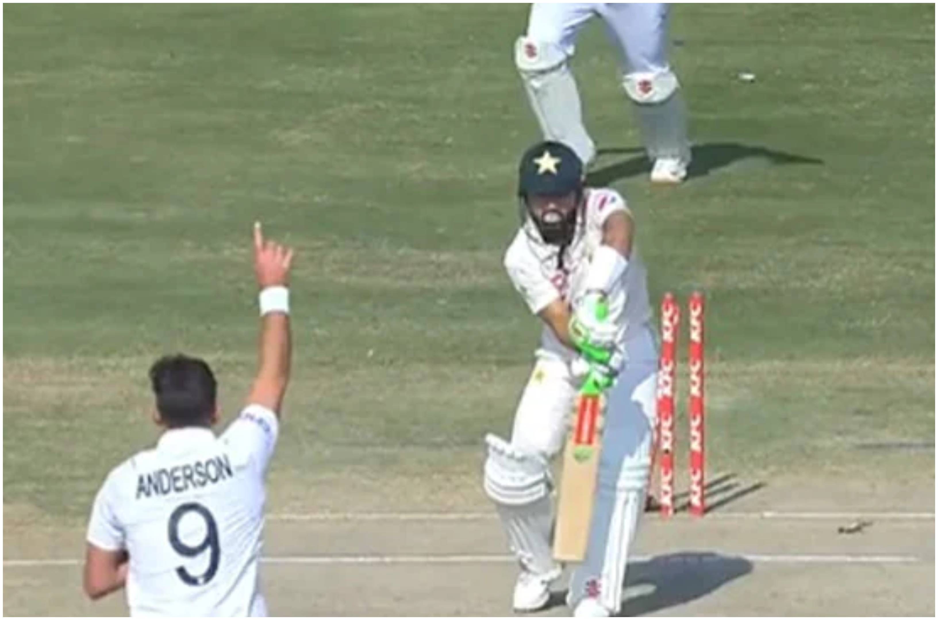 Anderson castled Rizwan with a beauty | Screengrab