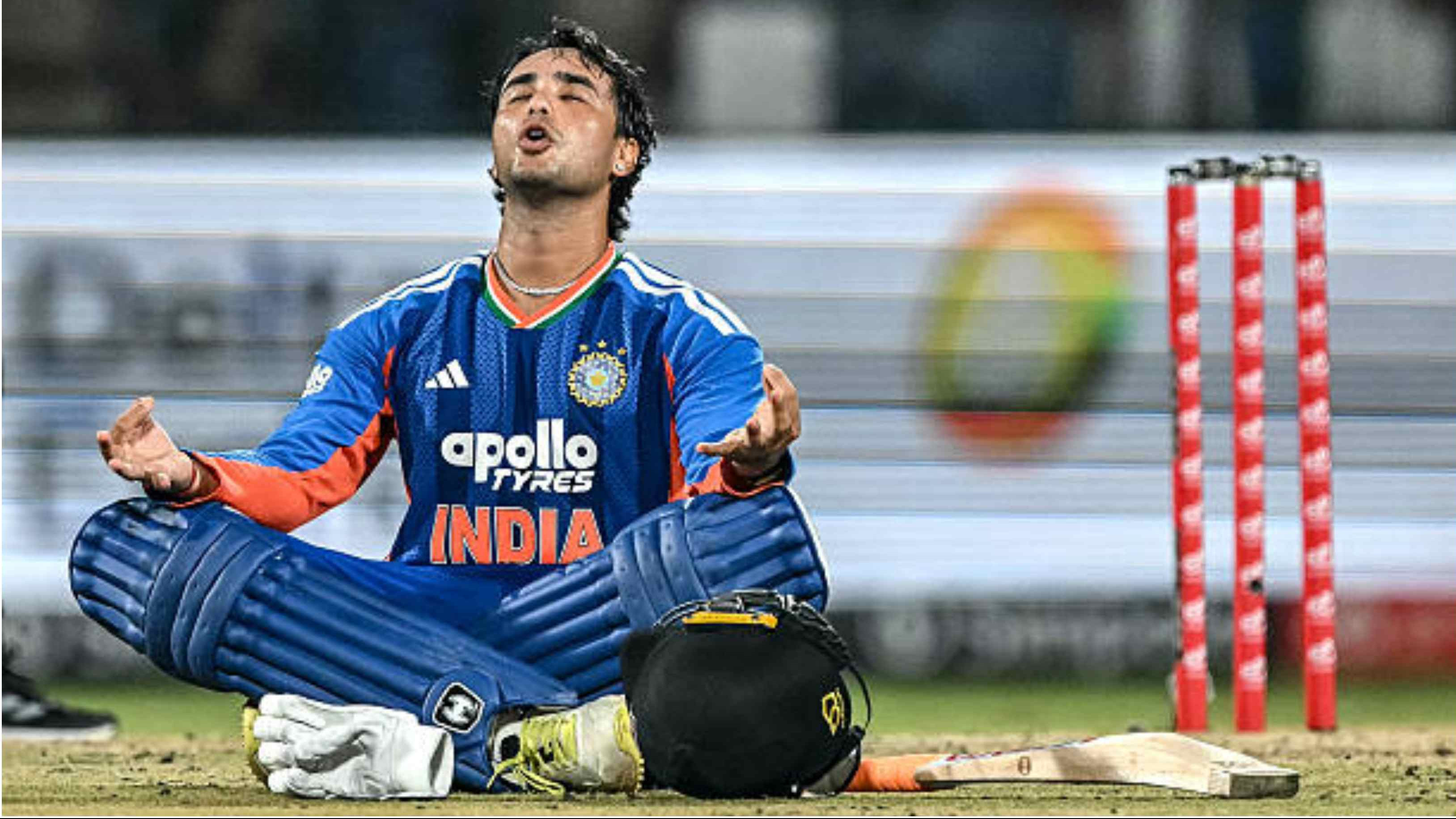 AFG v IND 2026: WATCH - Abhishek Sharma’s 'Om Namah Shivaya' celebration goes viral after record-breaking ton in 3rd T20I