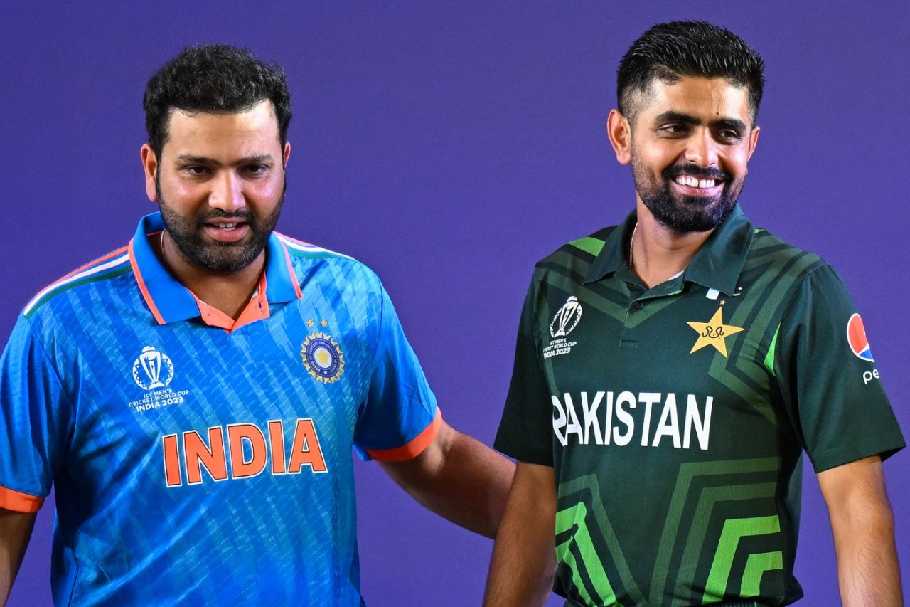 Rohit Sharma and Babar Azam | Getty Images 