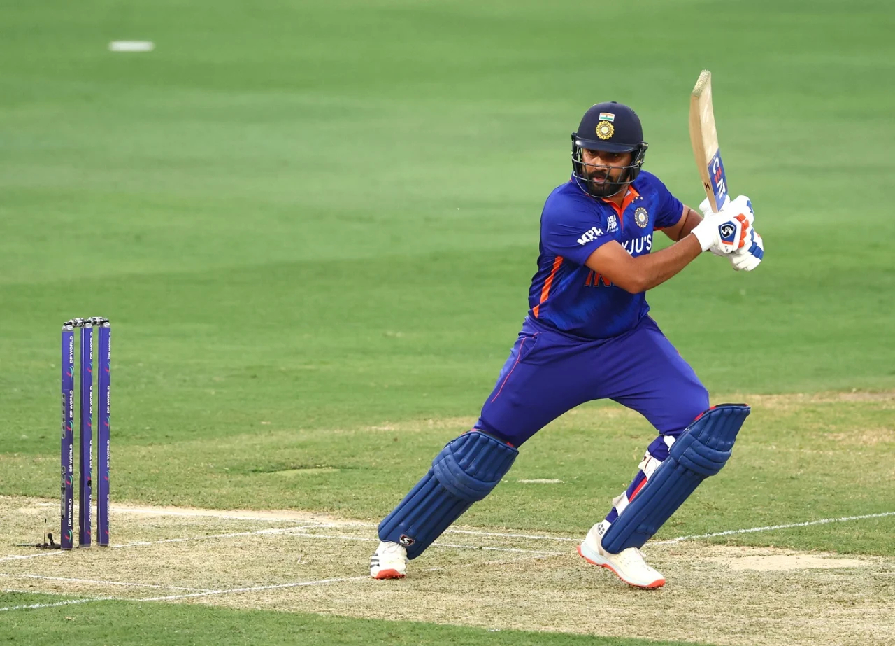 Rohit Sharma made 21 against Hong Kong | Getty