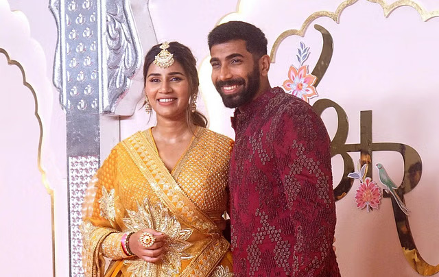 Sanjana Ganesan and Jasprit Bumrah | Instagram