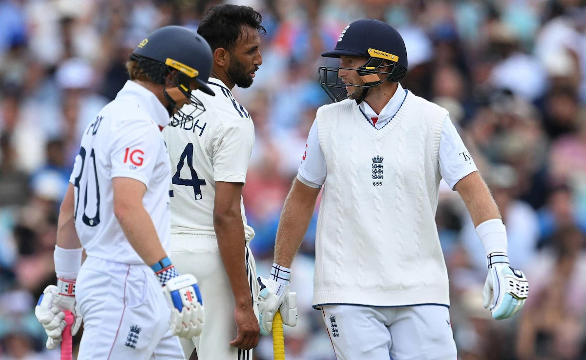 Prasidh Krishna and Joe Root got into a heated argument during Oval Test | Getty
