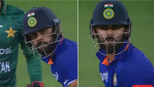 Asia Cup 2022: WATCH- Virat Kohli shows great game awareness, notices Rizwan's last minute field change