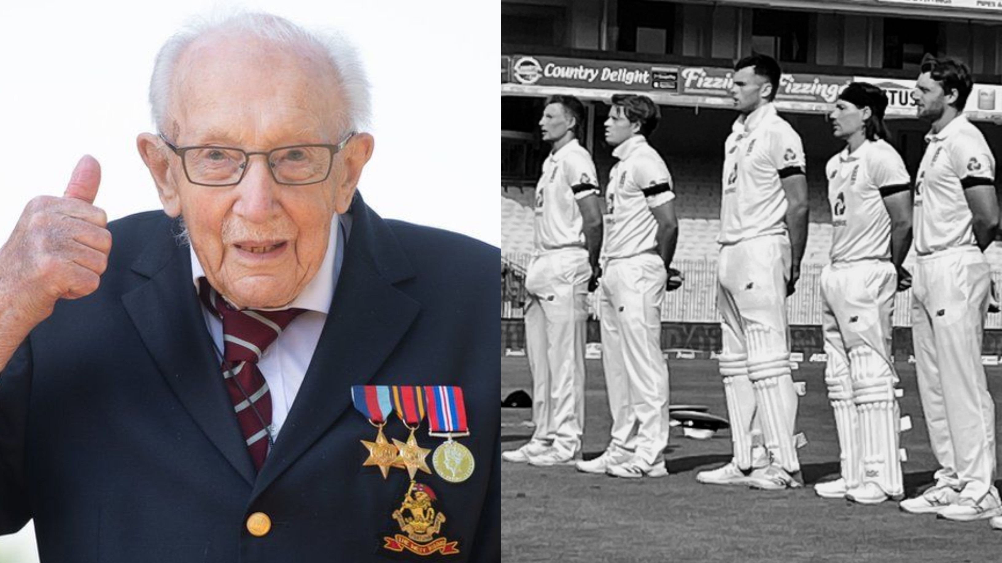 IND v ENG 2021: England players sport black armbands to honor late Captain Sir Tom Moore