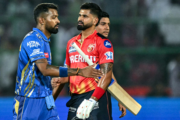 Shreyas Iyer and Hardik Pandya | Getty