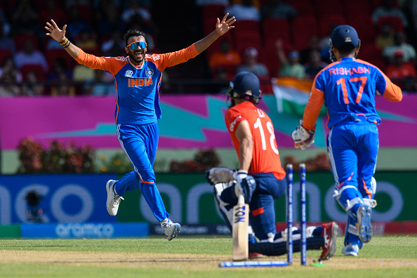 India defeated England by 68 runs in the T20 World Cup 2024 semi-final | Getty