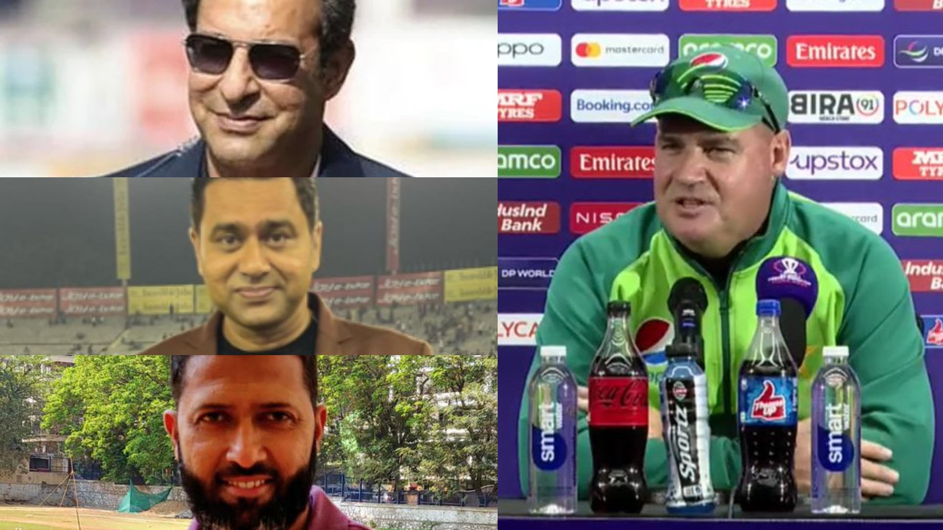 CWC 2023: “DJ wale babu...”- Aakash Chopra, Wasim Jaffer and Wasim Akram slam Mickey Arthur’s ‘Dil Dil Pakistan’ comment