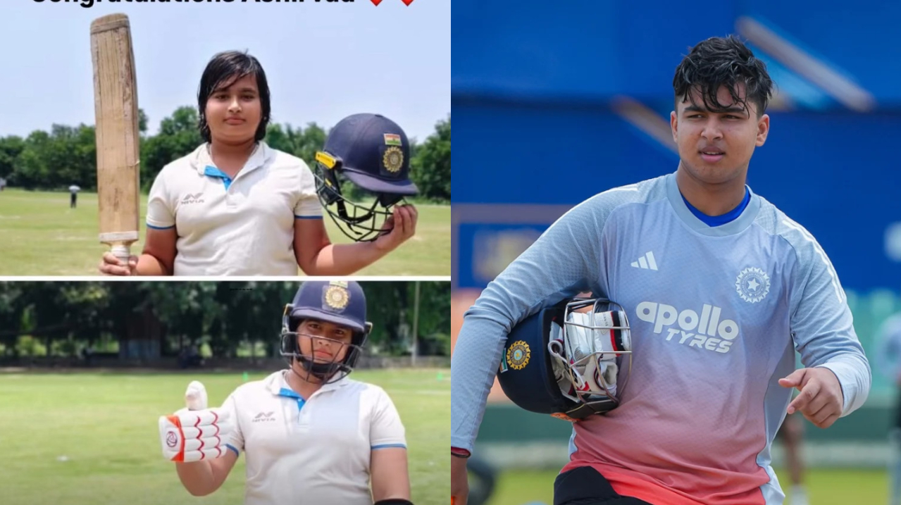 Vaibhav Sooryavanshi praised his younger brother Aashirwad for his stunning ton | Instagram