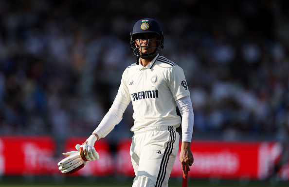 Shubman Gill was dismissed for just 6 runs in India's second innings at Lord's | Getty