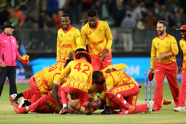 Zimbabwe defeated Pakistan by one run in Perth | Getty