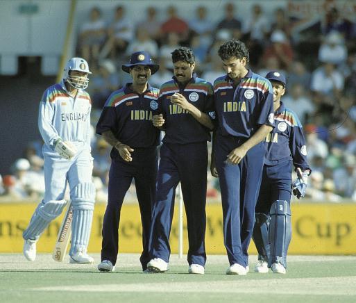 India's 1992 World Cup dark blue colored jersey remains iconic | Getty