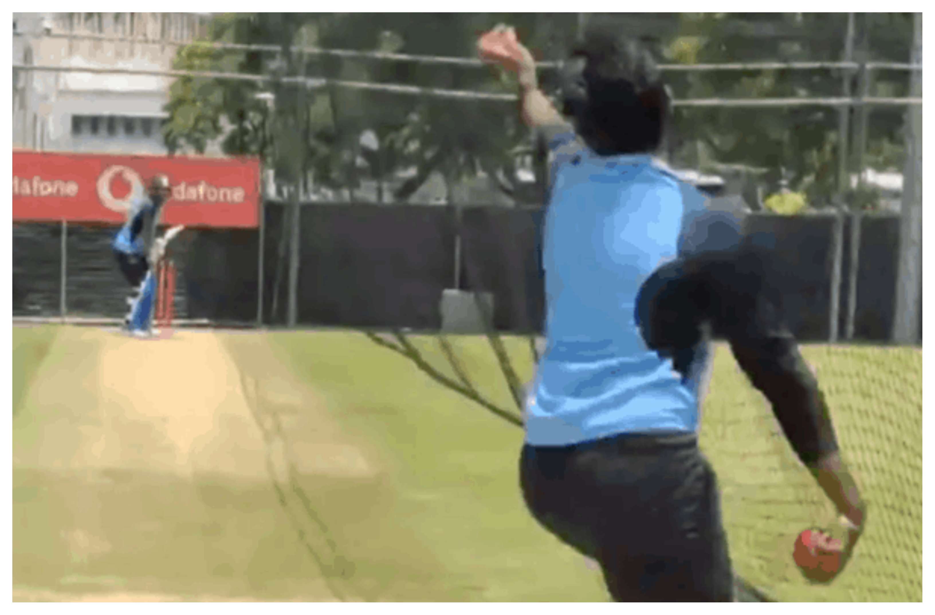 Jasprit Bumrah aced Anil Kumble's bowling action in the nets | Screengrab