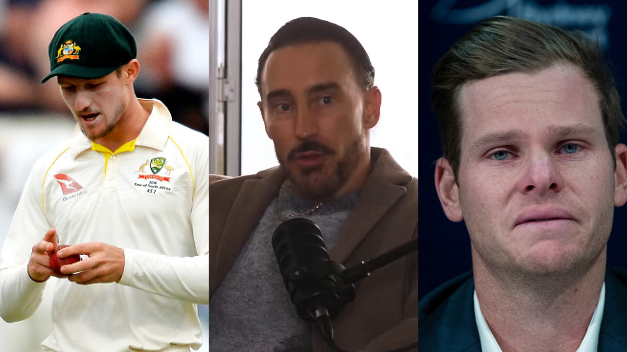 Faf du Plessis felt sorry for Cameron Bancroft after sandpaper gate media trial; says CA handled things poorly with Warner and Smith