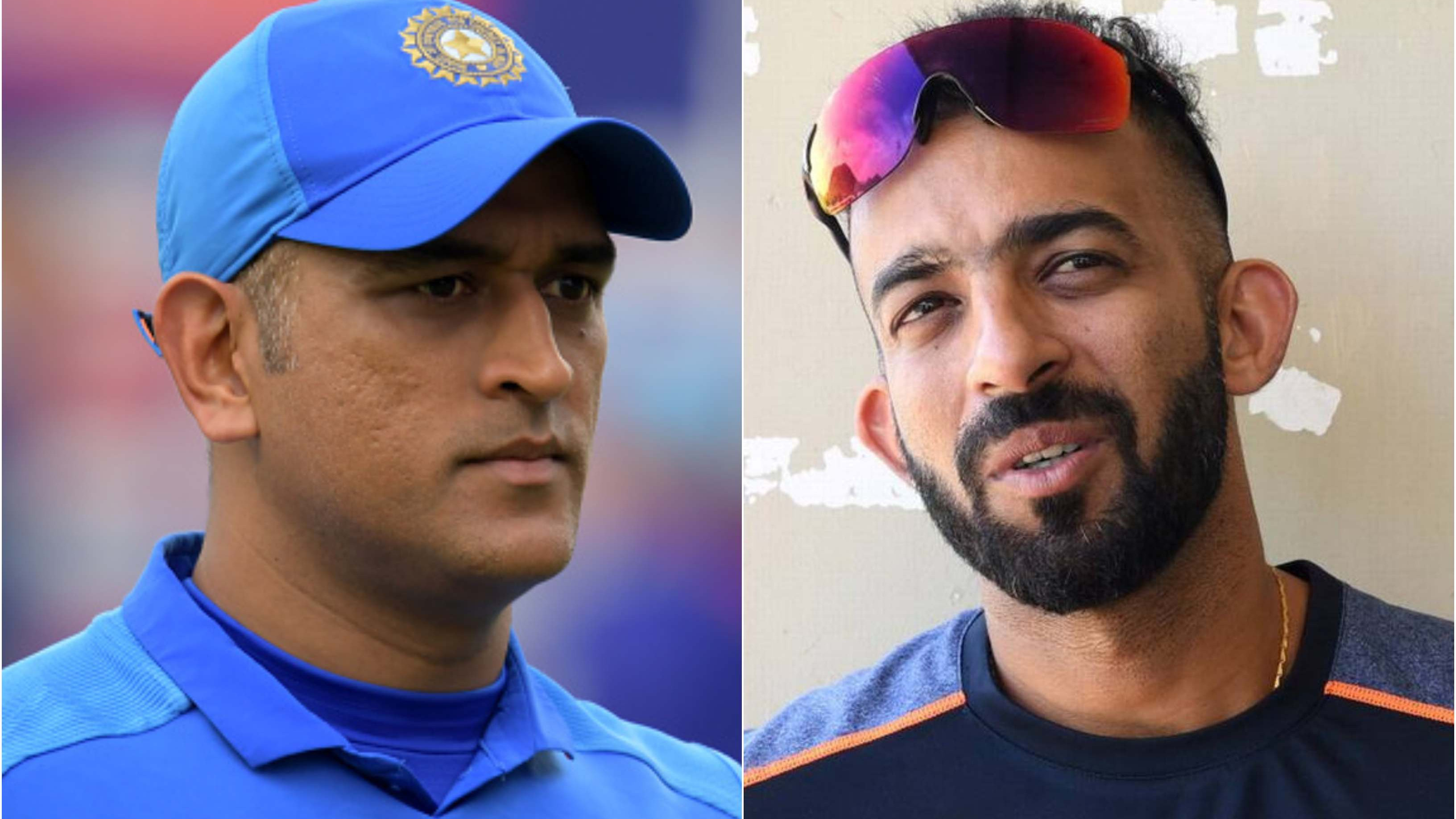 “He sat on the floor,” Faiz Fazal shares unheard anecdote about MS Dhoni's 'down-to-earth' gesture