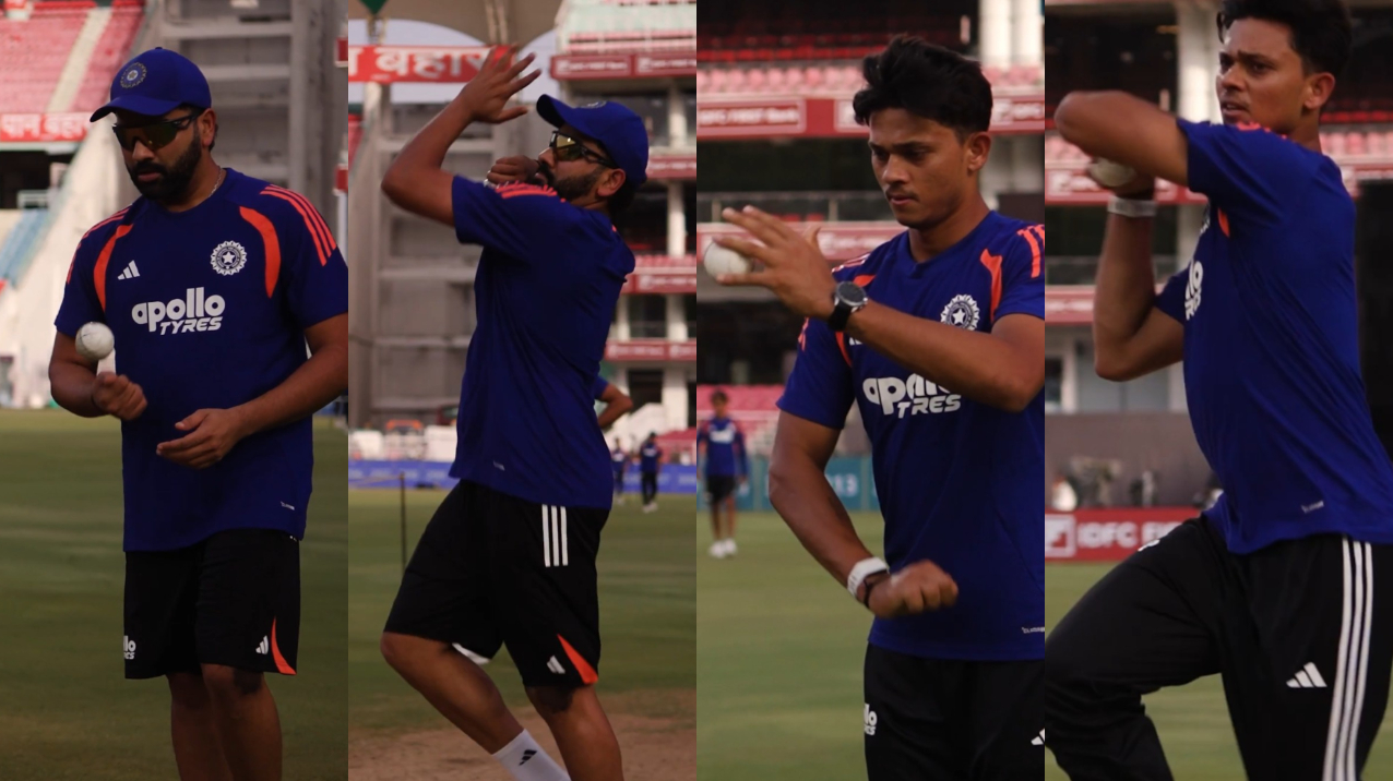 Rohit Sharma and Yashasvi Jaiswal | BCCI X
