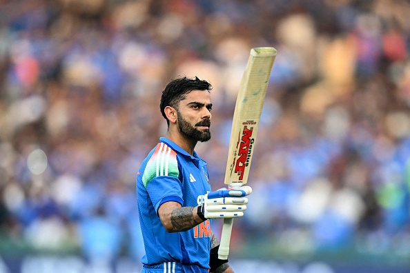 Virat Kohli became the no.1 ranked ODI batter for the first time since 2021 | Getty